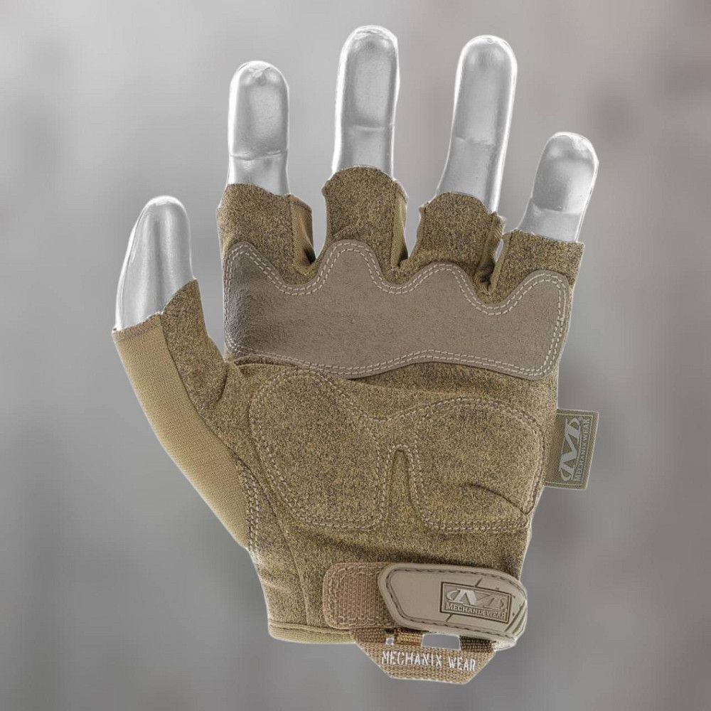 Военные штурмовые перчатки без пальцев Mechanix M-Pact Fingerless Песочный, XL Винница - изображение 5
