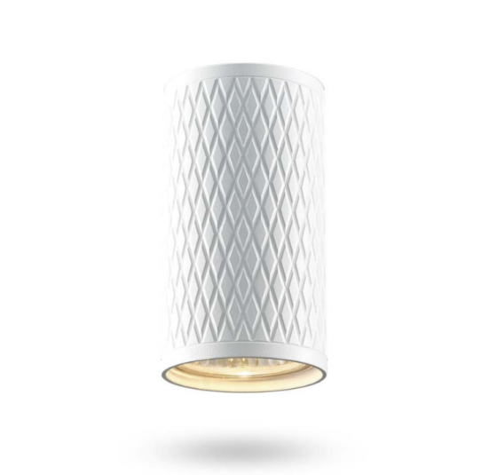 LED Світильник накладний під лампу GU10 біла призма VL-SPF02A-WP Videx Житомир