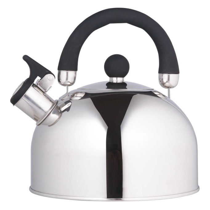 Нержавеющие чайники со свистком Unique UN-5302, Чайник с удобным носиком для налива воды FR-15 Львов - изображение 6