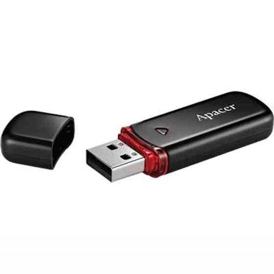 Flash Apacer USB 2.0 AH333 32Gb black Київ
