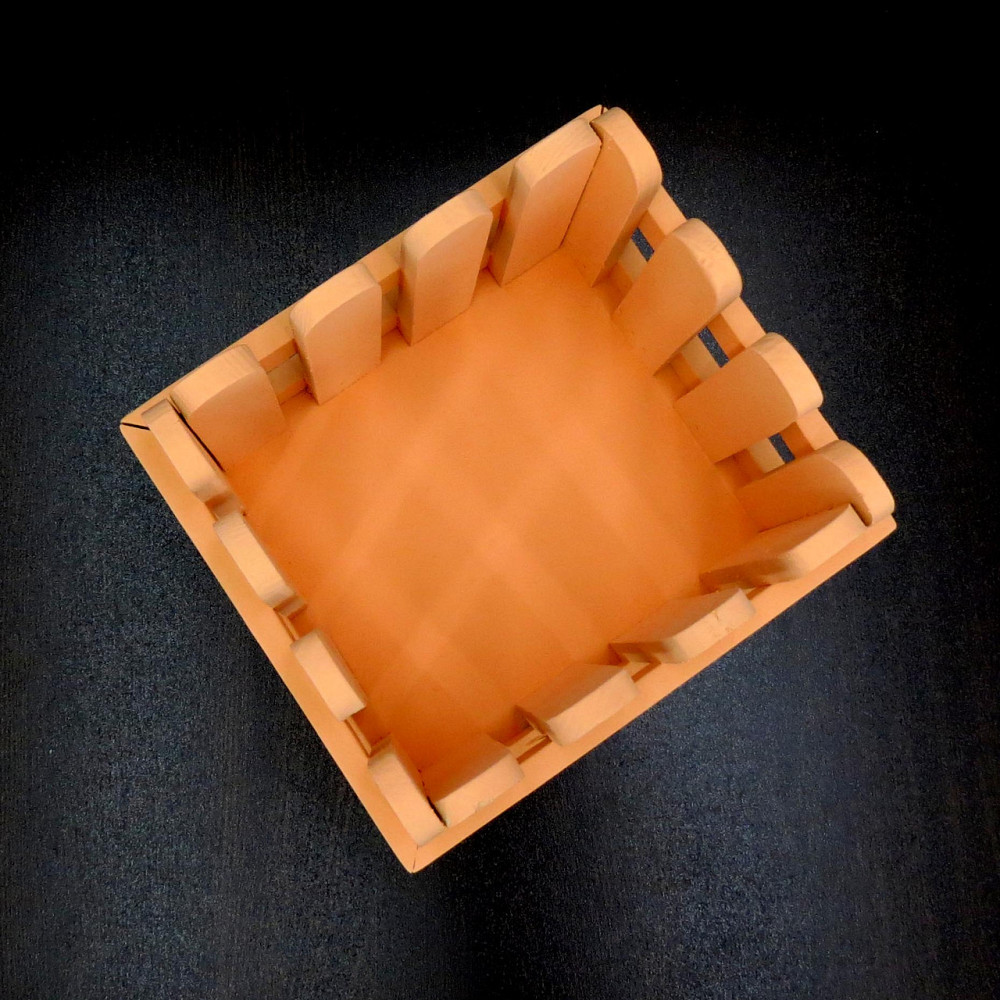 Кашпо "Волошка 18х20" грейпфрут Миколаїв - фото 6