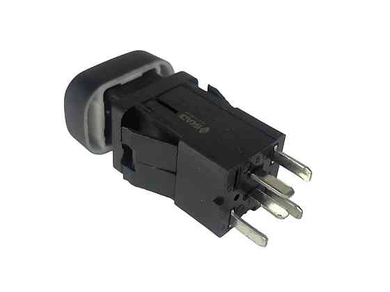 Кнопка протитуманного ліхтаря 2113, 2114, 2115, 2123, ГАЗ 3302 заднього з підсвічуванням н/о (5 контактів) (клавіша) Мукачево