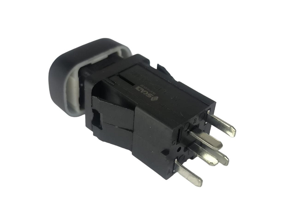 Кнопка протитуманного ліхтаря 2113, 2114, 2115, 2123, ГАЗ 3302 заднього з підсвічуванням н/о (5 контактів) (клавіша) Мукачево - фото 3