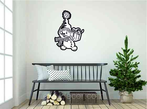 Декоративне настінне Панно «Сніговик», Декор на стену Київ