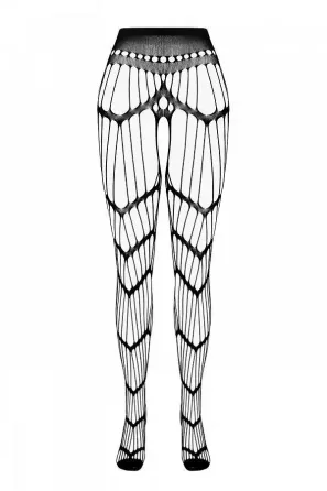 Еротичні колготки-бодістокінг Passion ECO S006 white Львів
