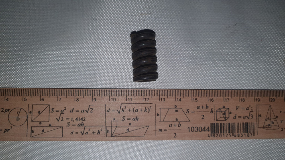 Пружина сжатия 15х28х3.5 мм. СССР. Харьков - изображение 2