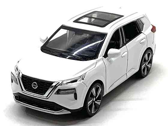 Машина TK Union Group Nissan x trail металопластик 1:32 звук світло інерція Біла (ТК-10415) Чернігів