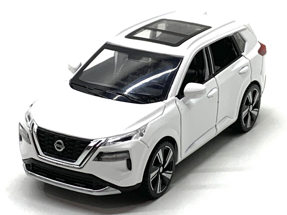 Машина TK Union Group Nissan x trail металопластик 1:32 звук світло інерція Біла (ТК-10415) Чернігів - фото 1