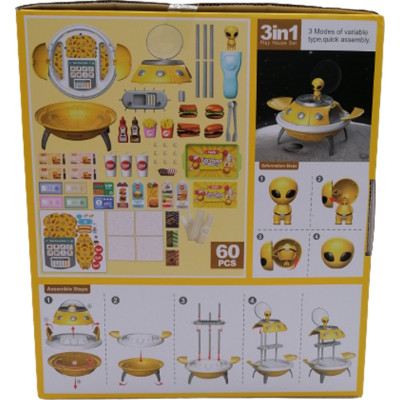 Ігровий набір Play Joyin UFO Projection Fast Food/НЛО Фаст Фуд (25752) Вінниця - фото 8