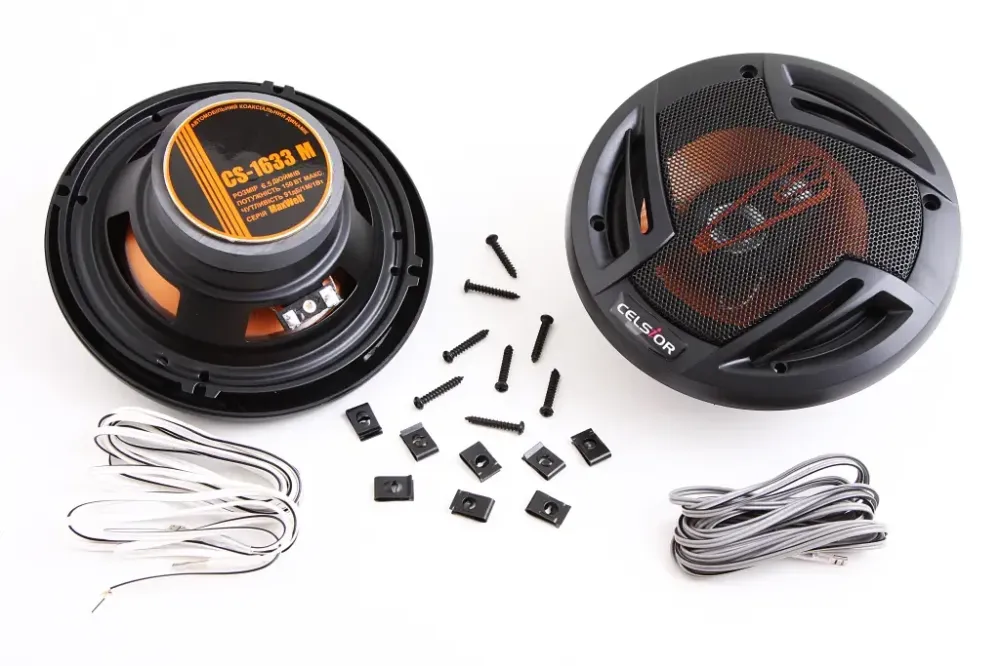 Автоколонки 6.5 150 Вт 3-полосні Celsior Maxwell Вінниця - фото 1