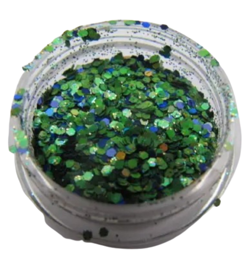 Прикрашання для дизайну нігтів "Брокард", колір блакитного кольору Київ - фото 1