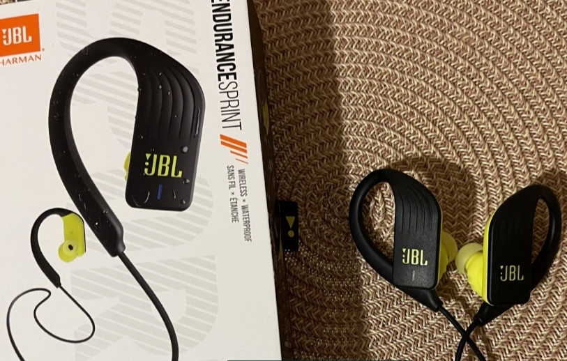 Наушники Беспроводные JBL Endurance Sprint Black/ Yellow. Киев - изображение 4