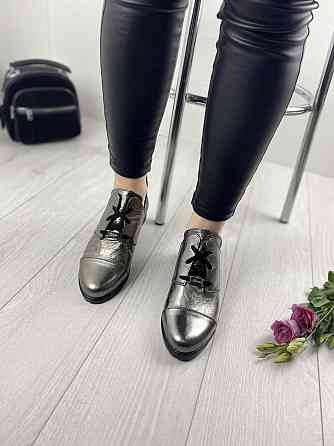 Ботильйони жіночі KRISTINA нікель натуральна шкіра весна-осінь розміри 36р. 37р.(3271) Коломыя