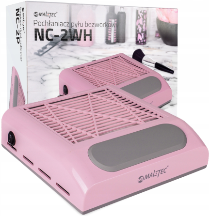 Витяжка для манікюру MalTec 80Вт рожево-пурпурний (Польща) Київ