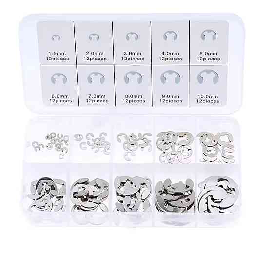 Набор шайб и колец в кейсе (200 шт) Киев