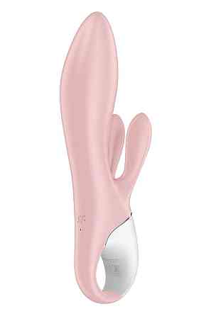 Надувной вибратор-кролик Satisfyer Air Pump Bunny 3 розовый Sex Aura Киев