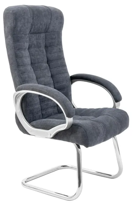 Офісне Конференційне Крісло Richman Atlant Rosto 97 Хром CF Сірий Київ - фото 1