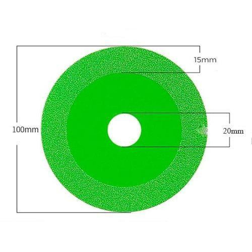 Диск для різання скла 100 мм Харків - фото 3