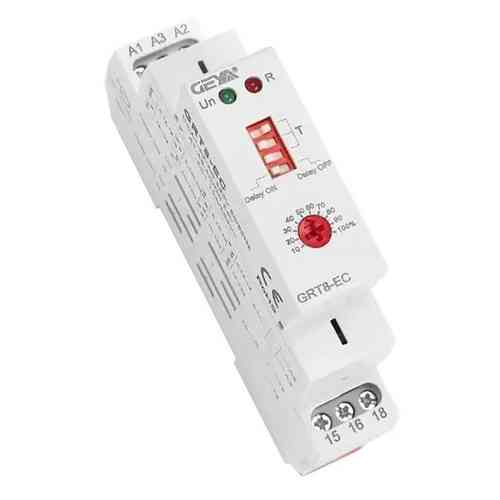 Реле времени таймер 0.1с-10дней AC220В DC24В 10A, GEYA GRT8-EC Винница