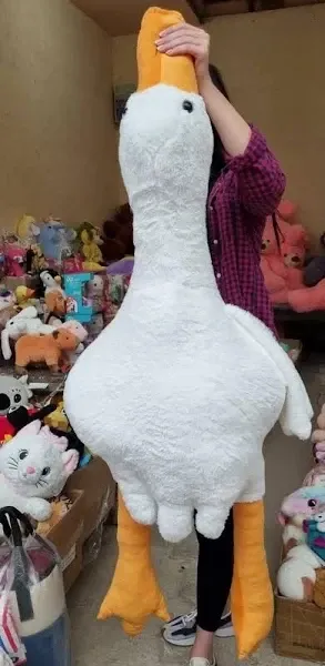 М'яка іграшка подушка Гусак-обнімусь 110см для дітей та дорослих Одеса - фото 2