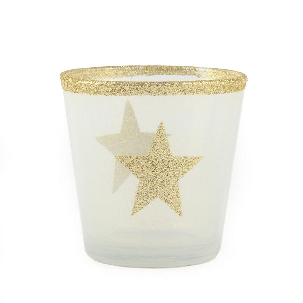 Свічник "Зірка" 7,5x 7,5 см, золото Рівне - фото 1