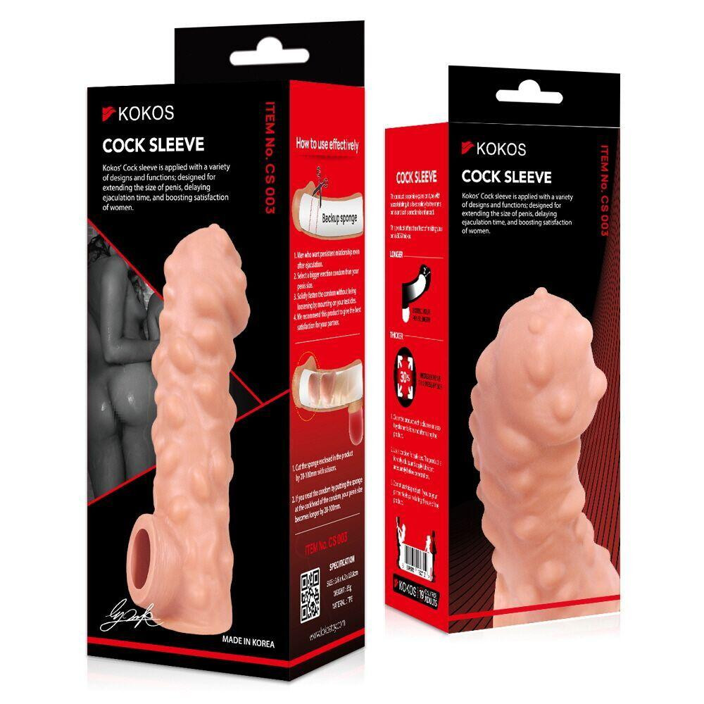 Насадка на член Kokos Cock Sleeve CS 003 S Sex Aura Київ - фото 4