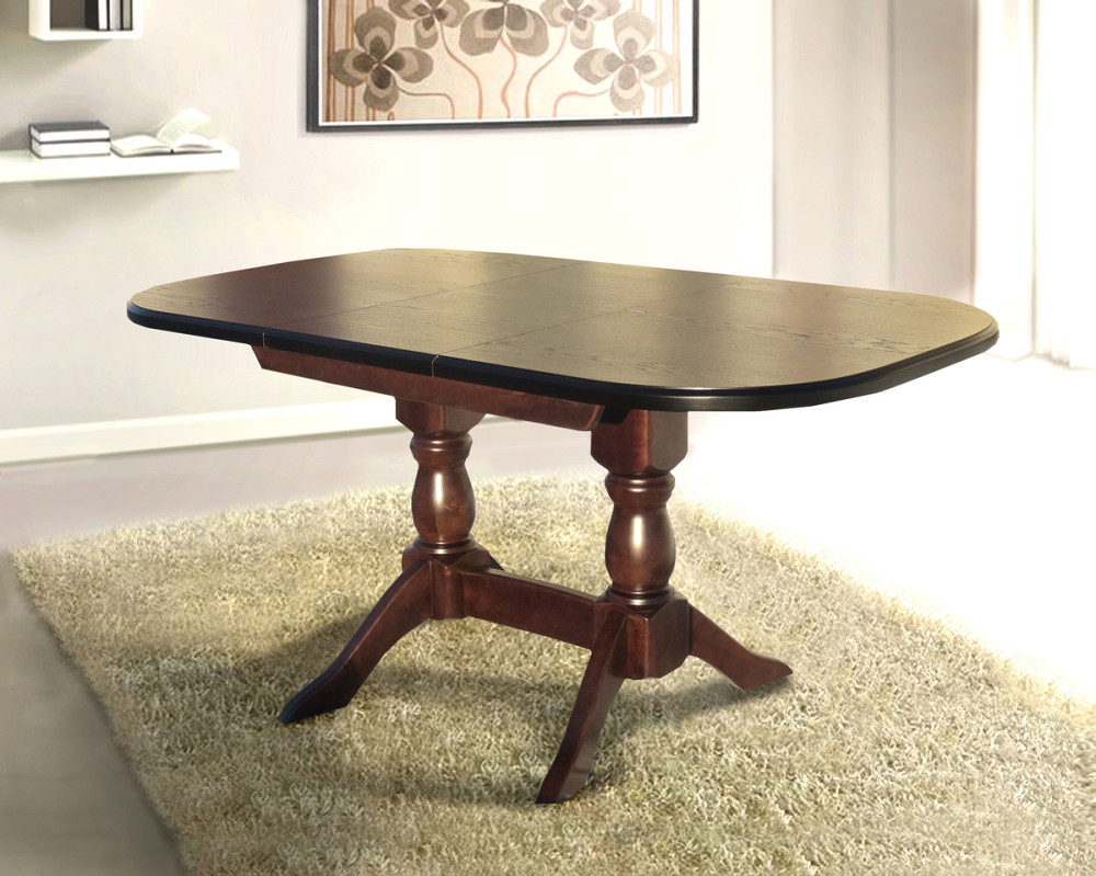 Стіл обідній Орфей (120+40 )/90, горіх--- Днепр - изображение 2