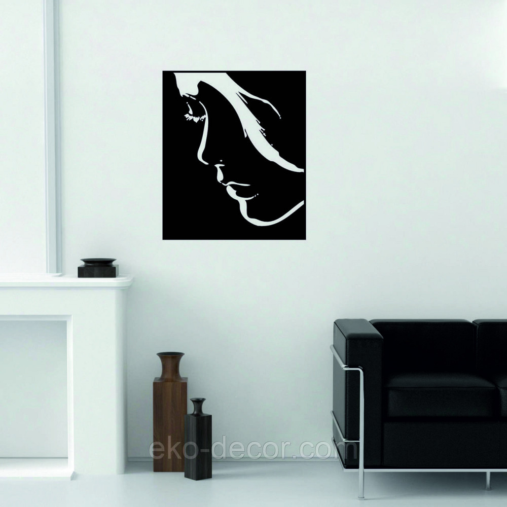 Декоративное настенное Панно «Женский Образ», Декор на стену 110*93 см, Черный Киев - изображение 8