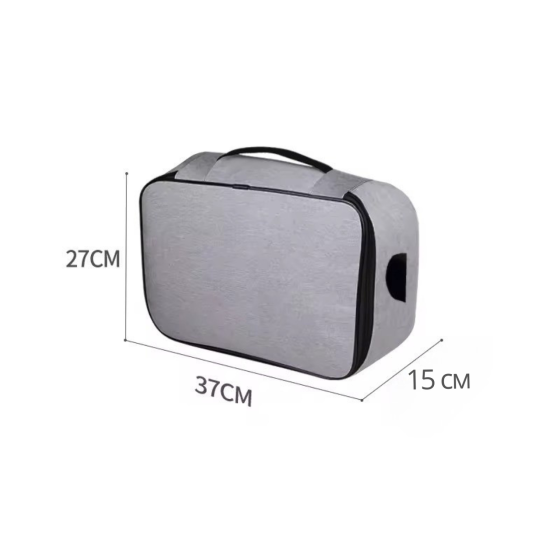 Сумка-органайзер для документів із замком водонепроникна на 5 відділень, сіра Кам'янець-Подільський