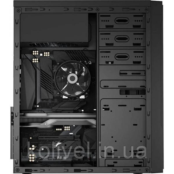 Корпус LogicConcept L1 USB 3.0x2+2.0x1 BLACK без БЖ ATX (AT-L001-10-0000000-0002) Киев - изображение 6