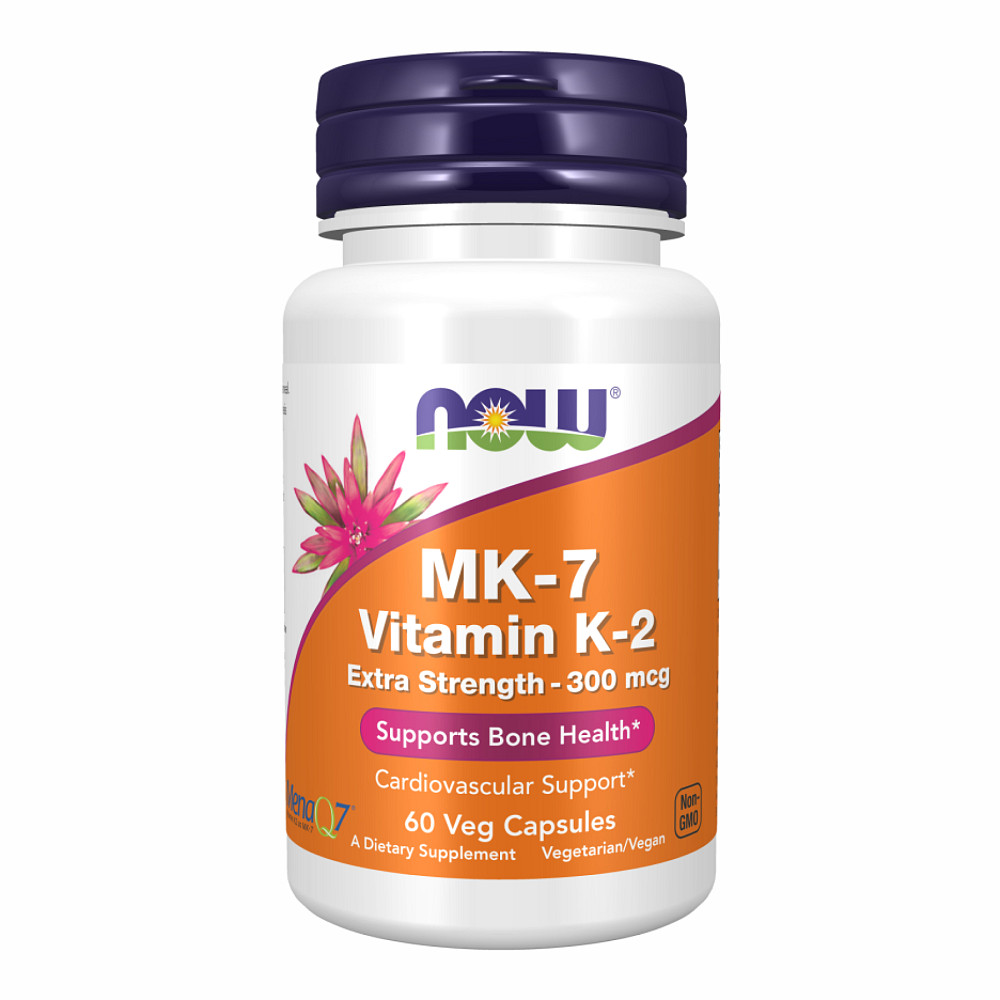 Вітамін K Now Foods Vitamin K 300 мкг 60 капсул Луцьк - фото 1