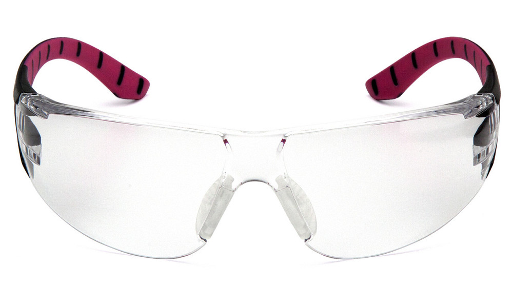 Окуляри захисні Pyramex Endeavor Pink (clear) Anti-Fog, прозорі в чорно-рожевій оправі Запоріжжя - фото 2