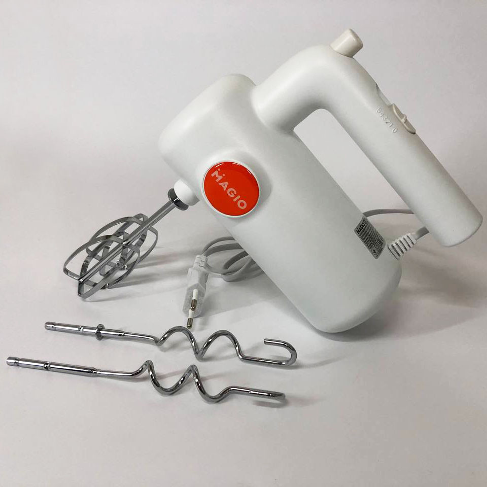 Міксер для домашнього використання MAGIO MG-232, Міксер для замішування сумішей, Ручний міксер-мішалка UE-93 Івано-Франківськ - фото 7