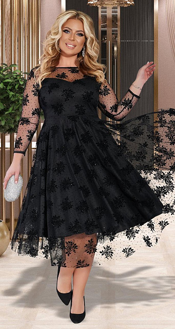 Ошатне плаття великого розміру (42) Київ - фото 1