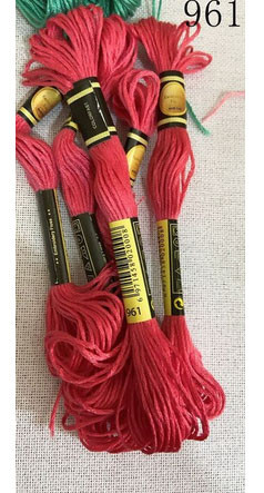 Мулине для вышивки 961 DMC Киев - изображение 1
