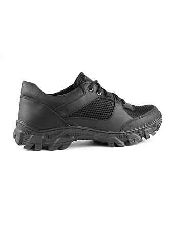 Тактические черные кроссовки – мужские военные летние, прошитые, дышащие, износостойкие, армейские, ВСУ Львов