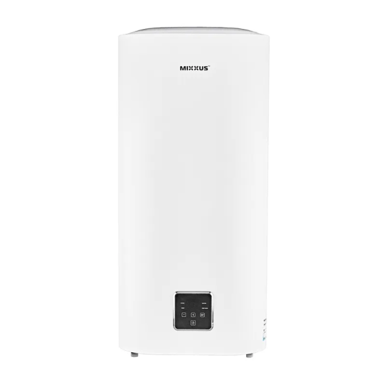 Водонагрівач "Плоский" MIXXUS EWH-10100 FLAT DRY накопичувальний 100 л, сухий тен 2 kW (WH0599) Київ