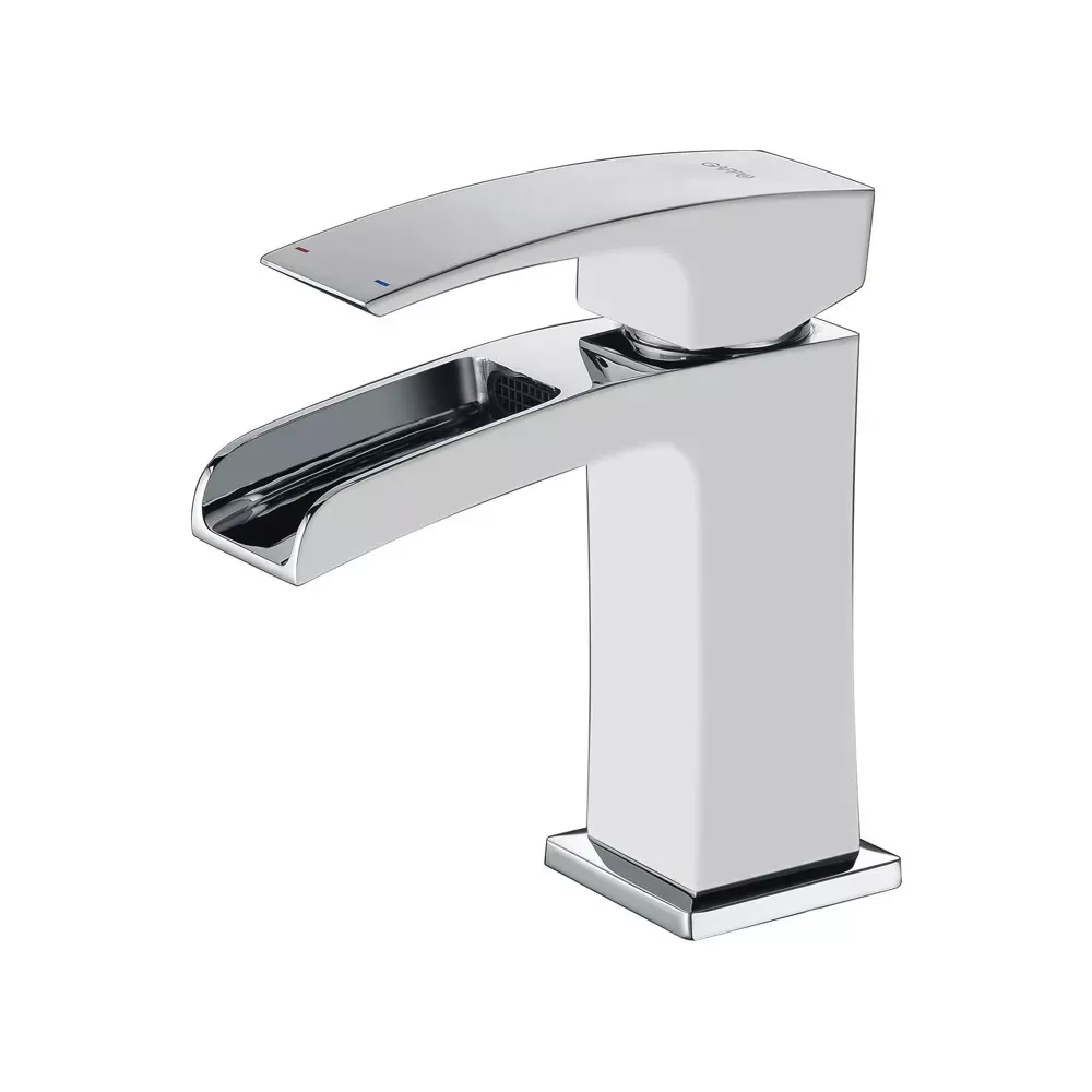 Змішувач для умивальника GAPPO G1007-30 білий/хром Київ - фото 1