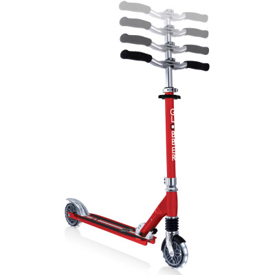 Самокат Globber Flow Element Comfort Lights колеса з підсвічуванням Червоний (727-102) Вінниця - фото 5