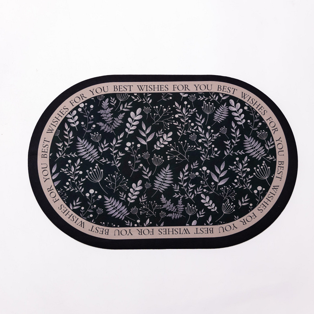 Килимок діатомітовий Botanic Oval 38*58 см універсальний HP-42-54 Коломия - фото 1