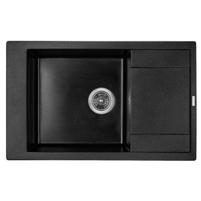 Мийка кухонна GRANADO Almeria black shine (gr3101) Вінниця - фото 1
