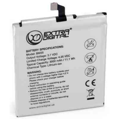 Акумуляторна батарея Extradigital Xiaomi Mi 4c (BM35) 3000 mAh (BMX6443) Вінниця