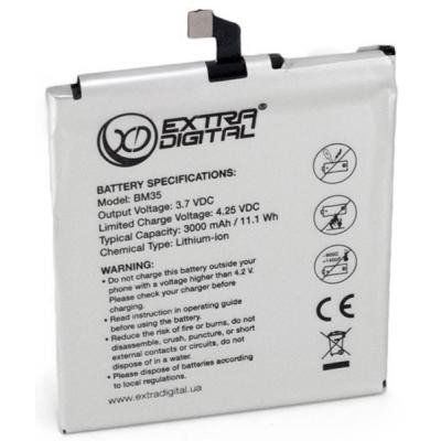 Акумуляторна батарея Extradigital Xiaomi Mi 4c (BM35) 3000 mAh (BMX6443) Вінниця - фото 1