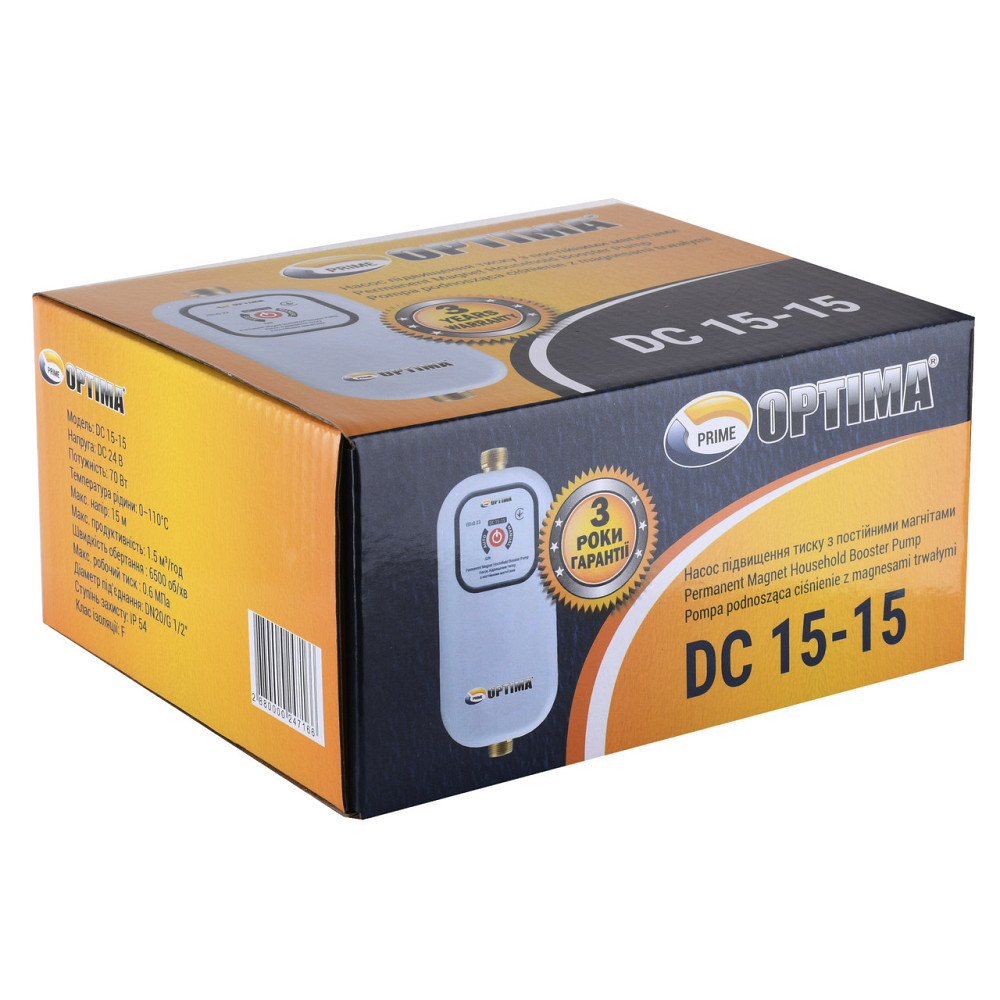 Насос повышения давления Optima Prime DC 15-15 AUTO (000024716) Киев - изображение 8