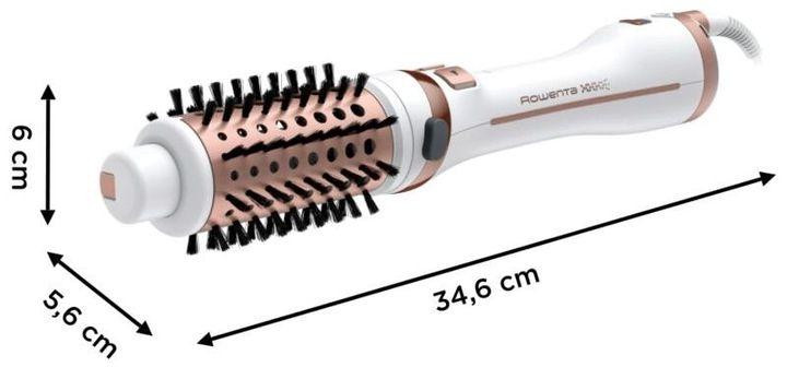 Фен-щітка Rowenta CF9720F0 Activ Ultimate Care білий із золотистим Харків - фото 15