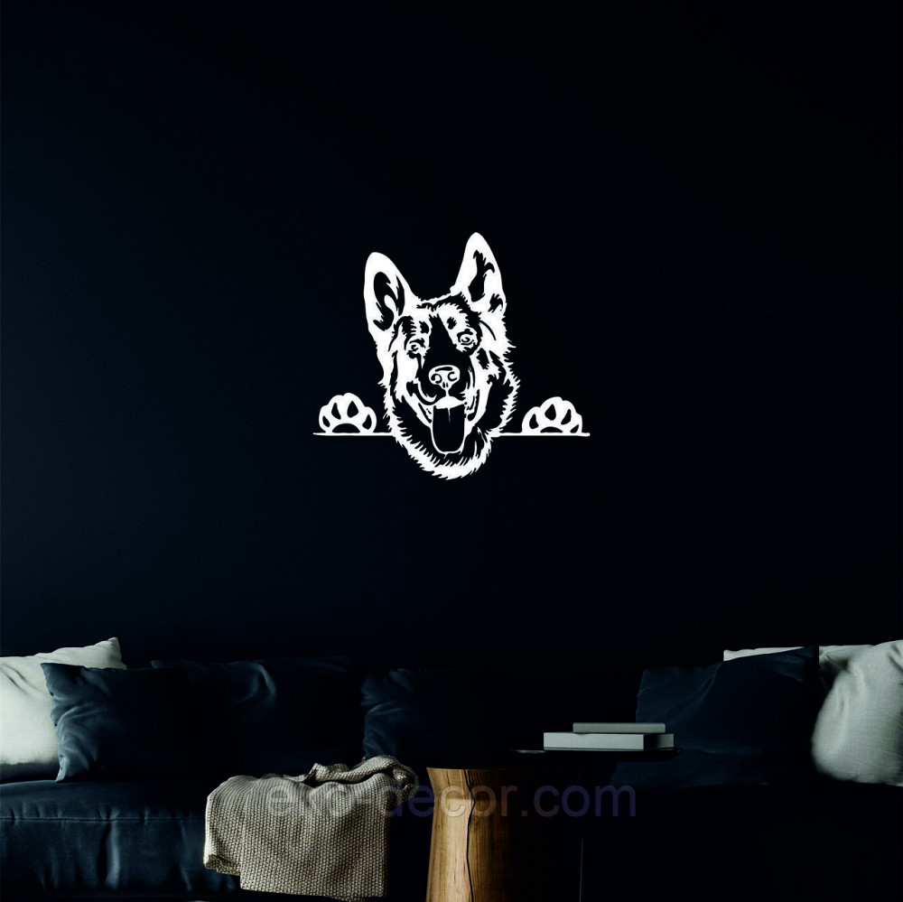 Декоративне настінне Панно «Вівчарка», Декор на стіну 70*63 см, Білий Київ - фото 6