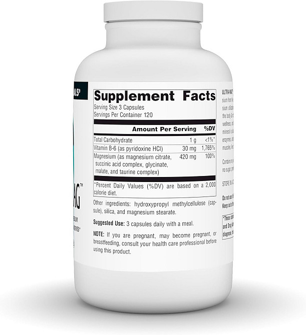 Магний Ультра-Маг Source Naturals Ultra-Mag 360 капс Киев - изображение 2