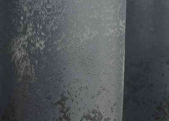 Комплект коротких штор VR-Textil Жакард Мармур Al1 № 1015ш Графітовий 100х170 см 2 шт (35-0389) Київ