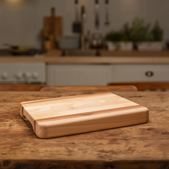 Lugi Кухонна обробна дошка дерев'яна 20*30 см прямокутна дошка для нарізки з ясена C32W200300Y Коломыя