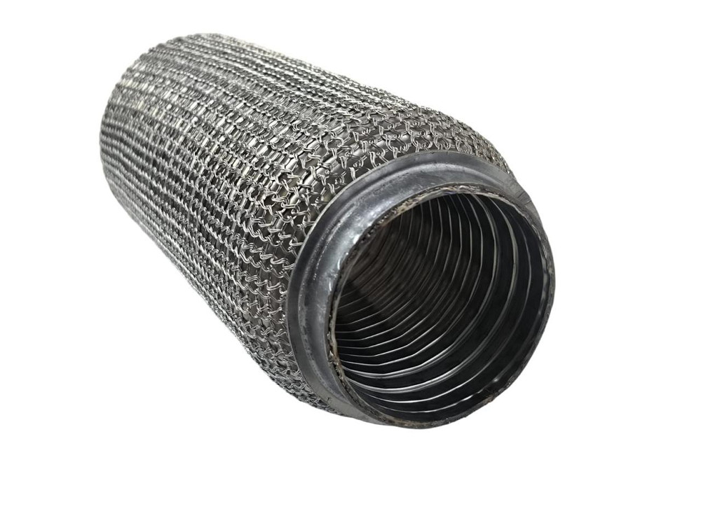 Гофра 50х200 (3-х слойная) кольчуга, interlock AGK глушителя Мукачево - изображение 2